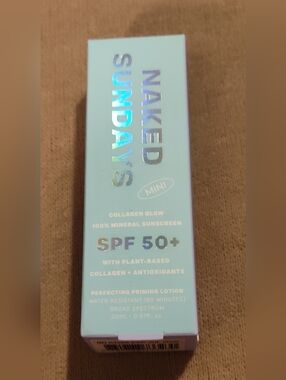 Naked Sundays Mini Collagen Glow SPF 50+ Sunscreen - .33oz